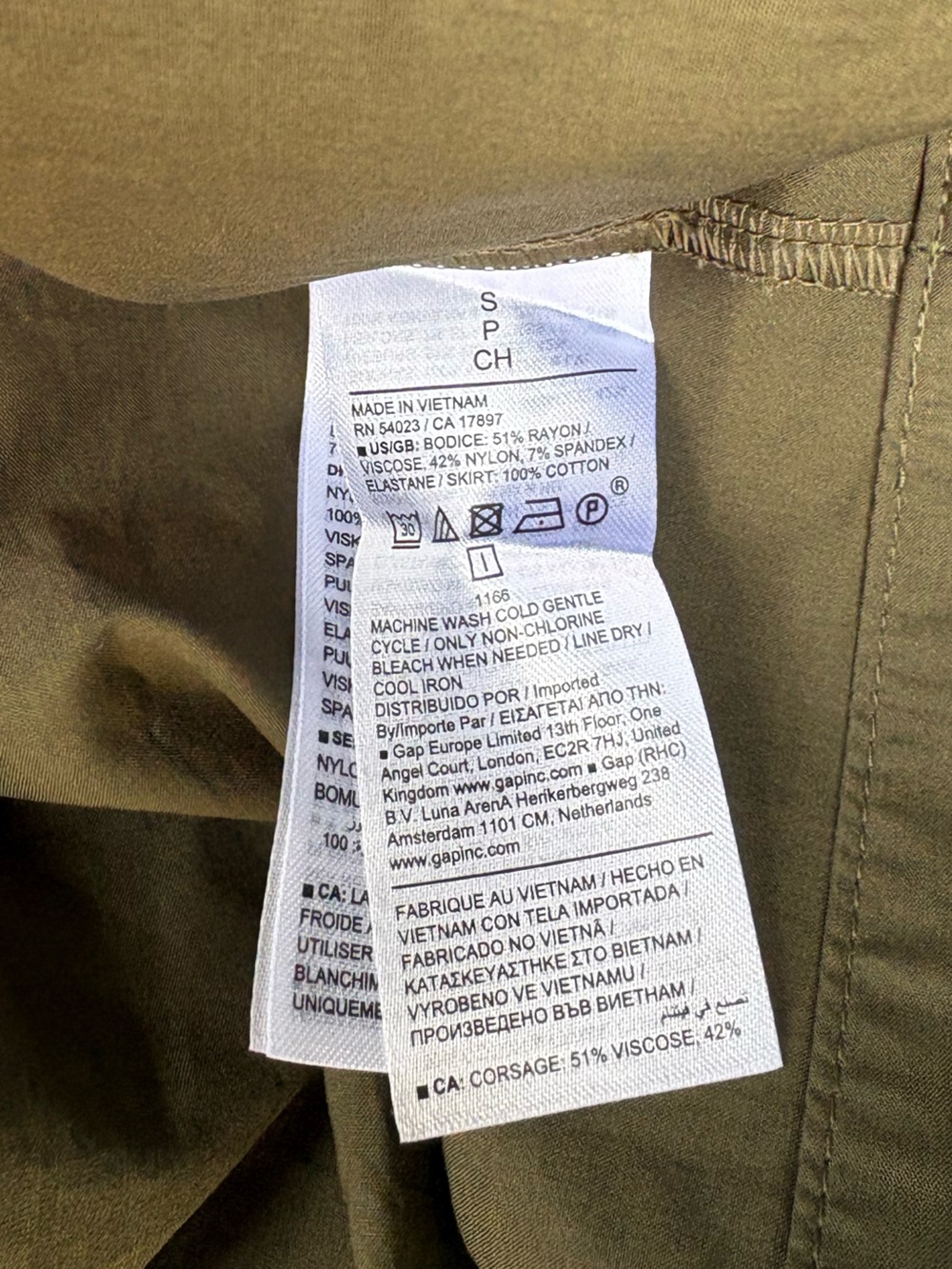 Banana Republic Drop Waist Midi Dress - Picture 6 of 7